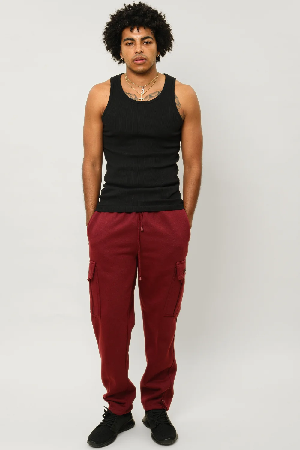 Neon Fleece Heavyweight Cargo Sweat Pants - Image 25