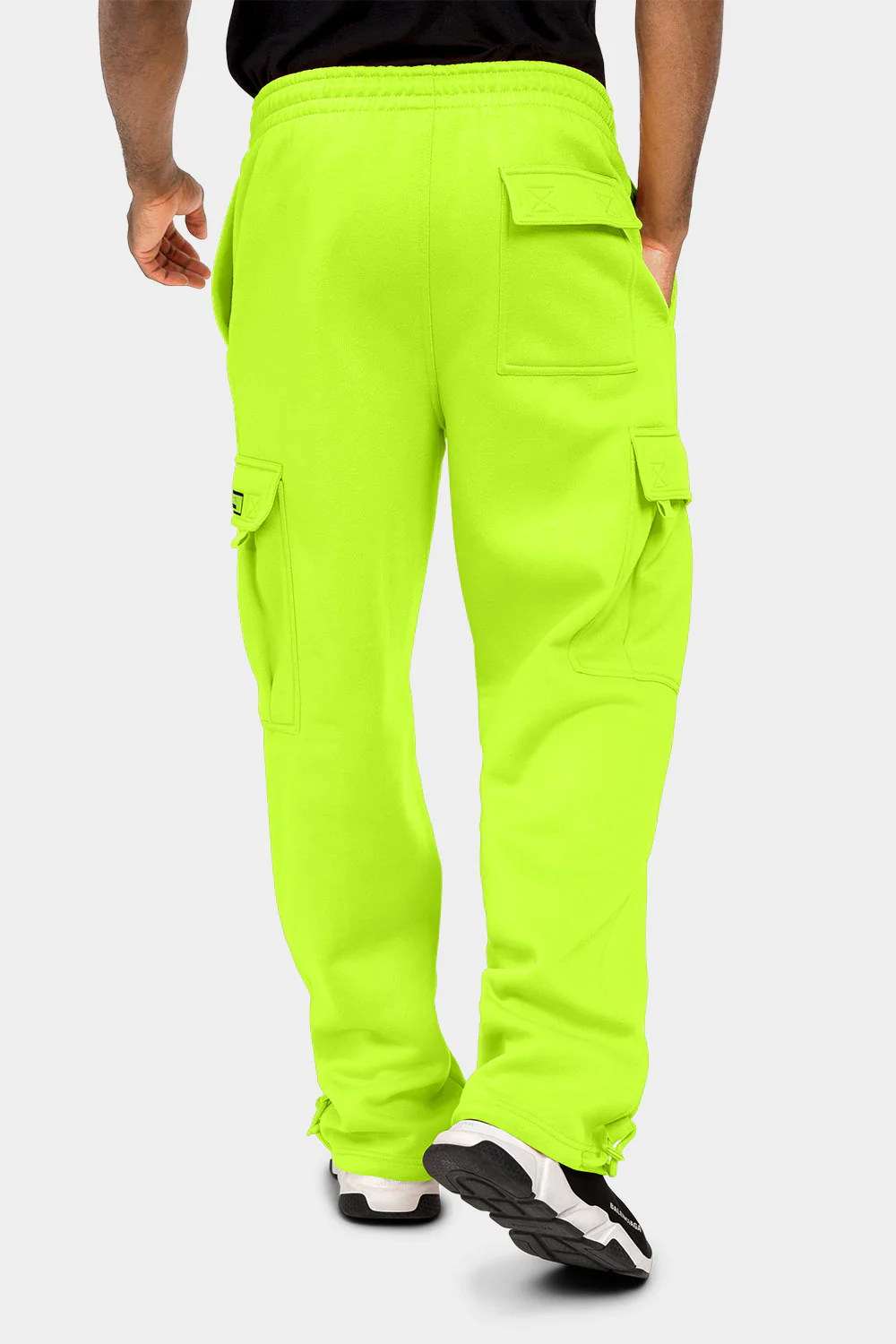 Neon Fleece Heavyweight Cargo Sweat Pants - Image 9