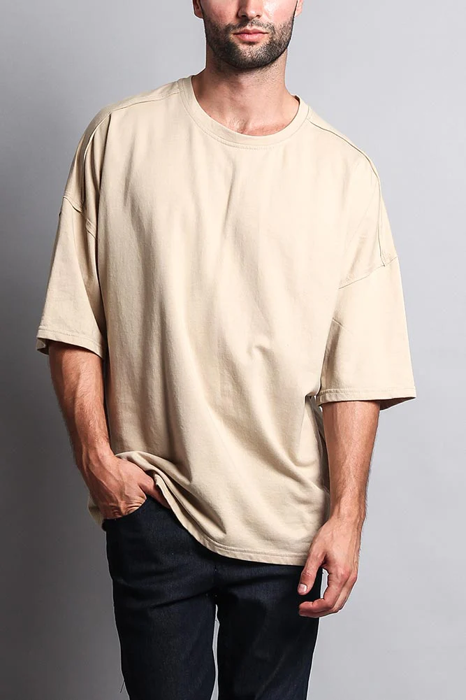 Men's Basic Overly Over Sized T-Shirt - Image 11