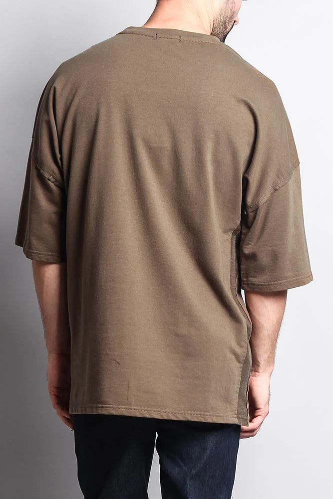 Men's Basic Overly Over Sized T-Shirt - Image 13