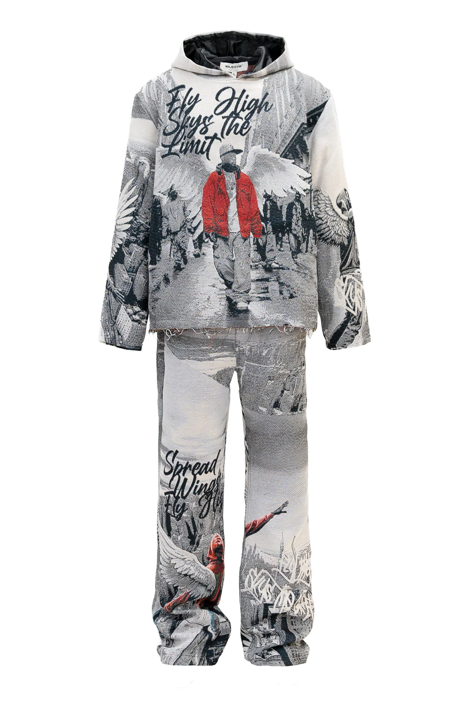 Men's Street Angel Tapestry Jacquard Pants - Image 6