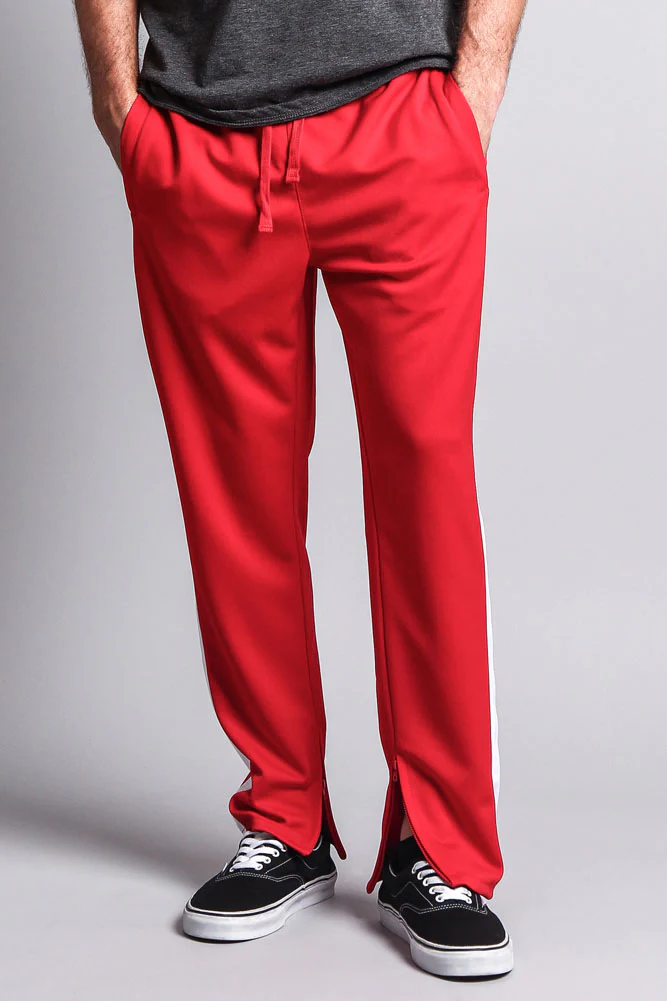 Men's Stripe Track Pants - Image 31
