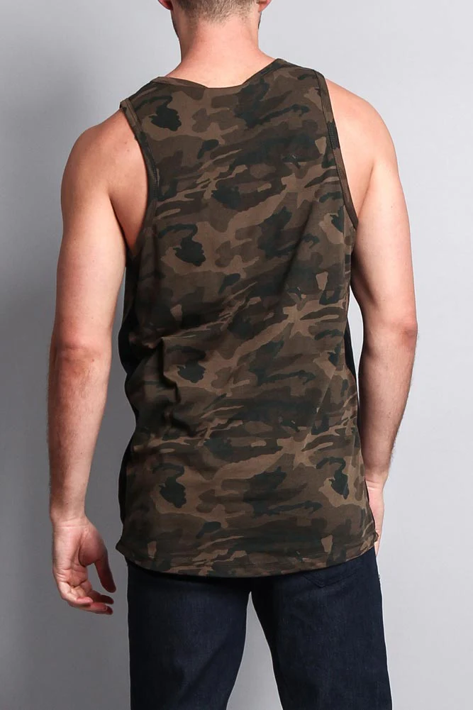 Men's Tank Top with Accent Band - Image 20