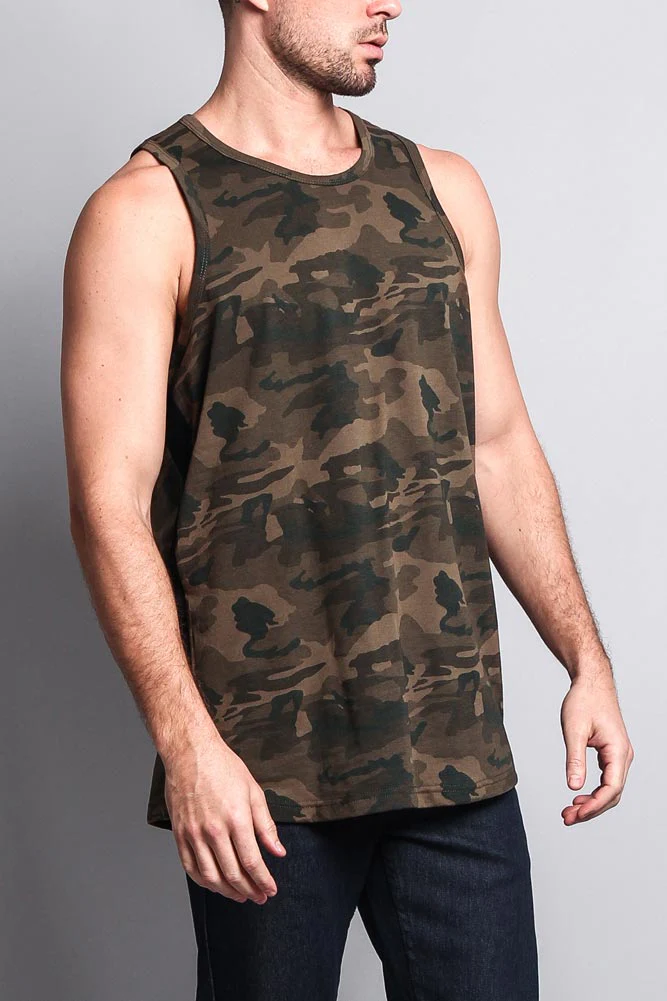 Men's Tank Top with Accent Band - Image 21