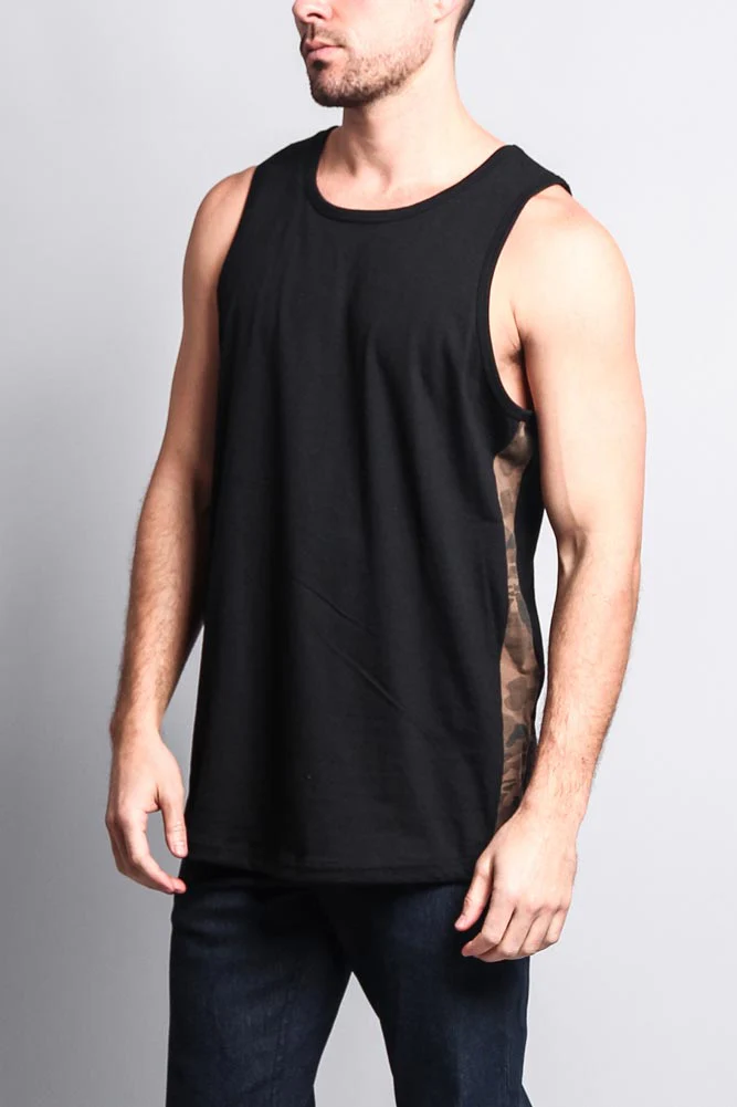 Men's Tank Top with Accent Band - Image 3