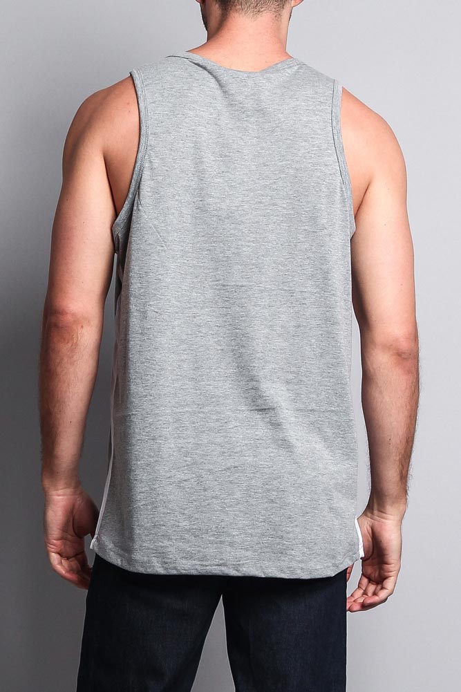 Men's Tank Top with Accent Band - Image 30