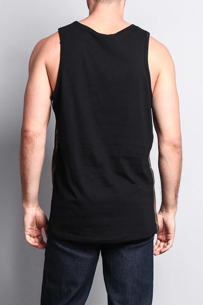 Men's Tank Top with Accent Band - Image 4