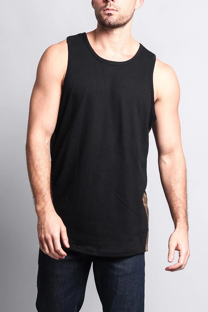 Men's Tank Top with Accent Band - Image 7