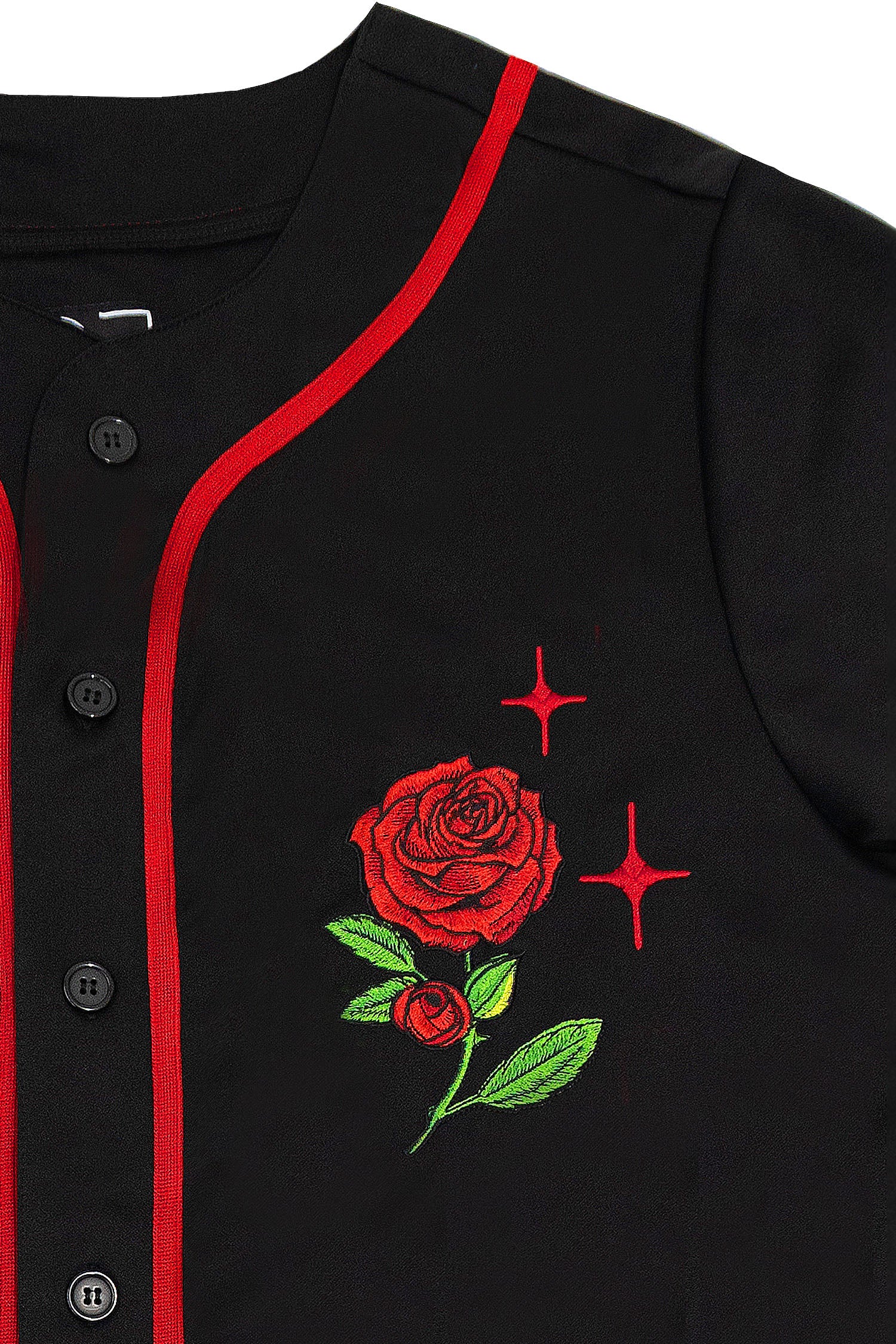Men's The Goat Embroidered Baseball Jersey - Image 6