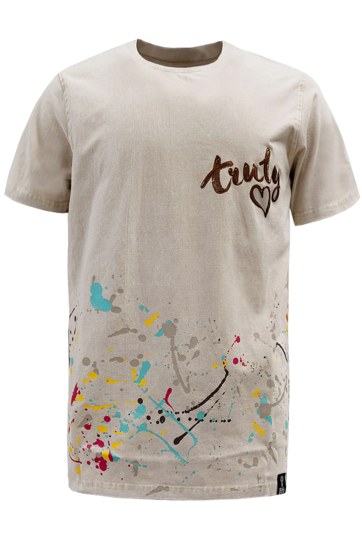 Men's Truly Yours Paint Splatter Graphic T-Shirt