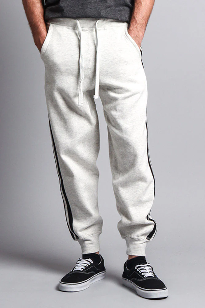 Men's Two Striped Sweatpants - Image 21