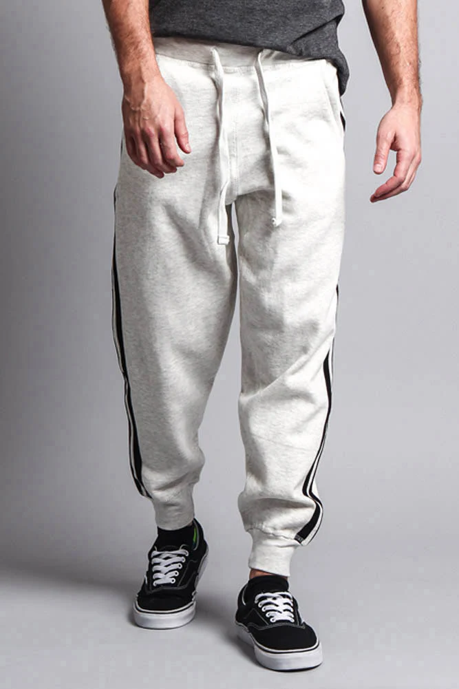 Men's Two Striped Sweatpants - Image 25