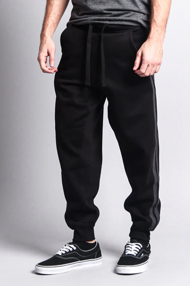 Men's Two Striped Sweatpants - Image 27