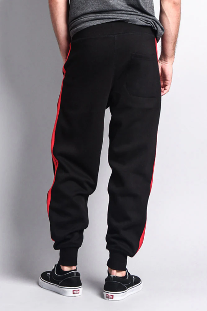Men's Two Striped Sweatpants - Image 3