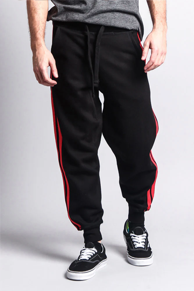 Men's Two Striped Sweatpants - Image 5