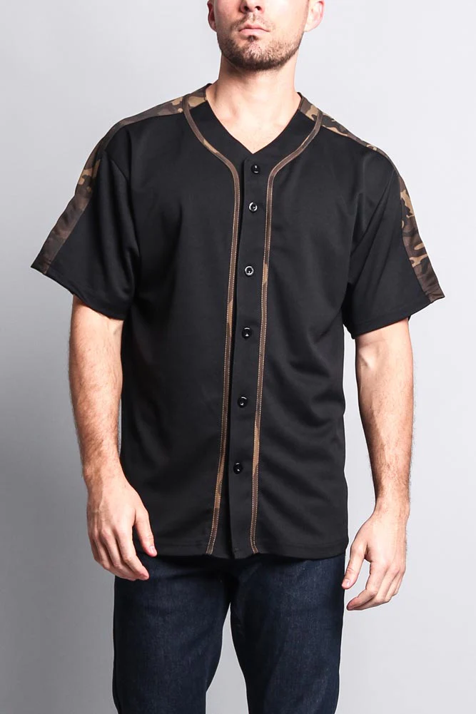 Men's Two Tone Baseball Jersey - Image 16