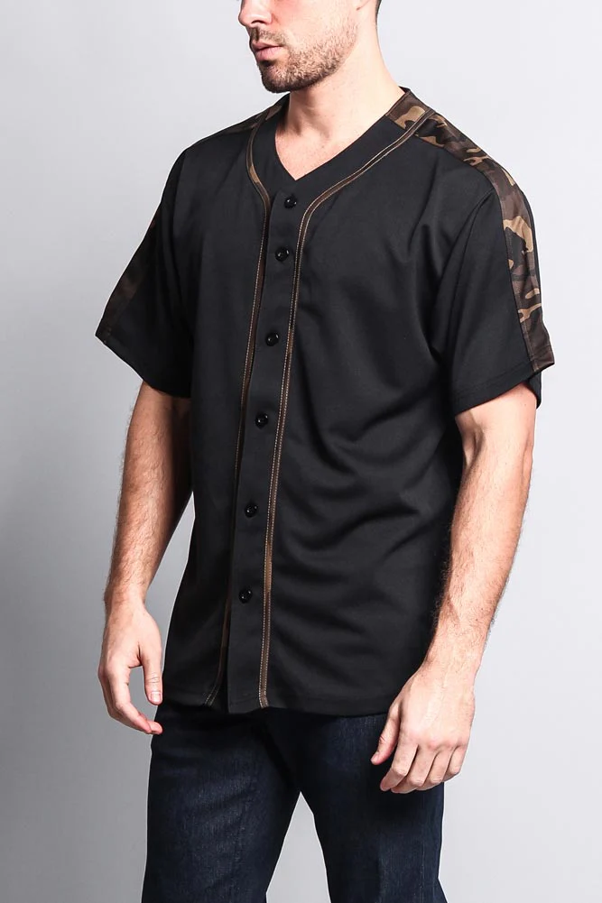 Men's Two Tone Baseball Jersey - Image 17