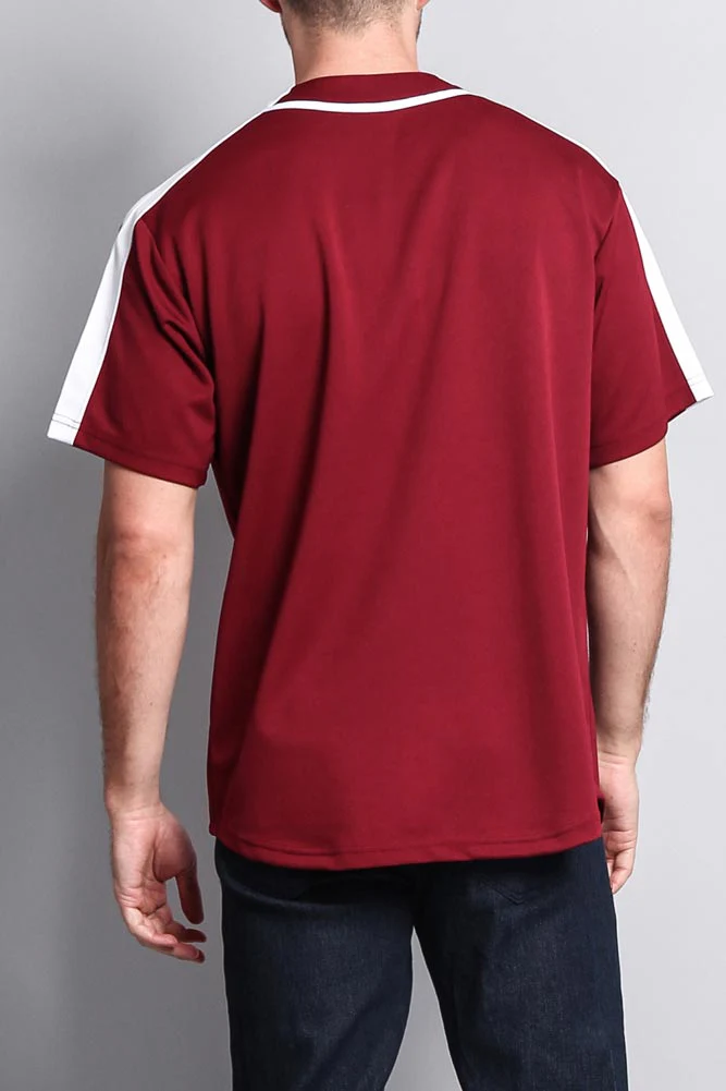 Men's Two Tone Baseball Jersey - Image 23