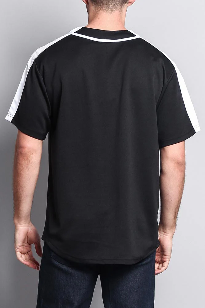 Men's Two Tone Baseball Jersey - Image 28