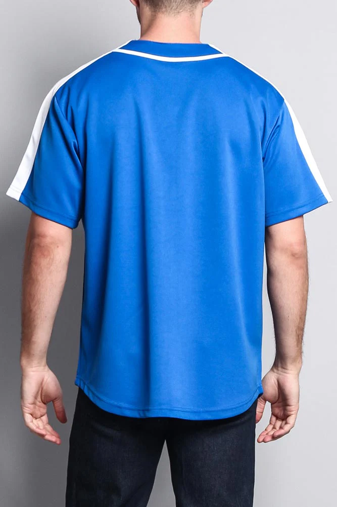 Men's Two Tone Baseball Jersey - Image 3
