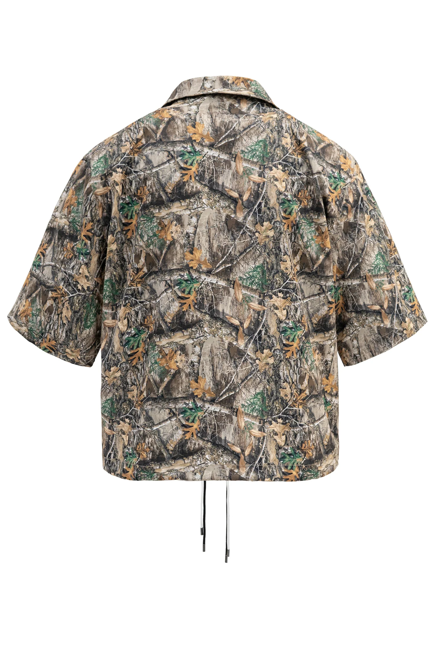 Men's Utility Camo Crop Over Shirt & Shorts Set - Image 10