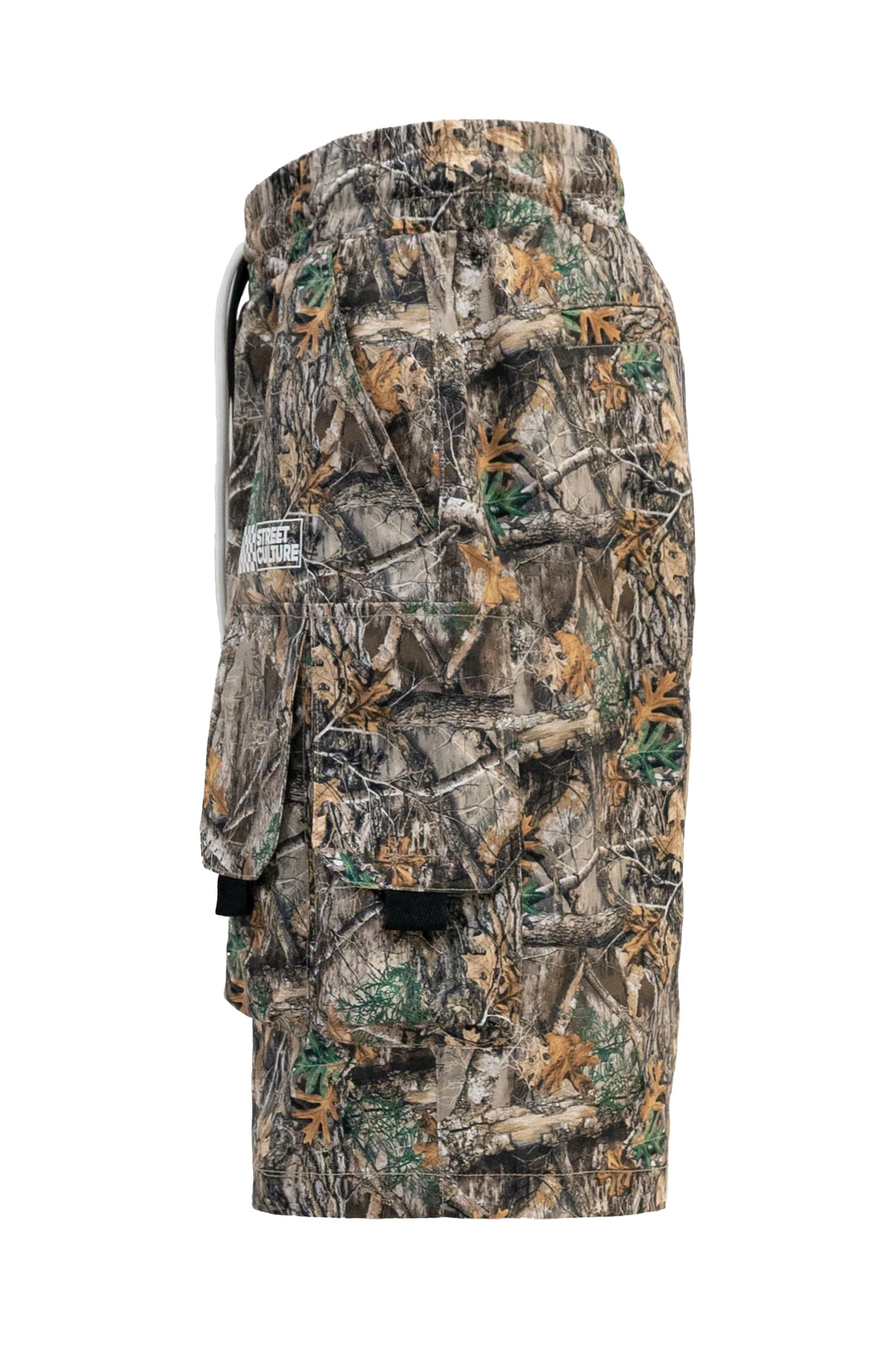 Men's Utility Camo Crop Over Shirt & Shorts Set - Image 13