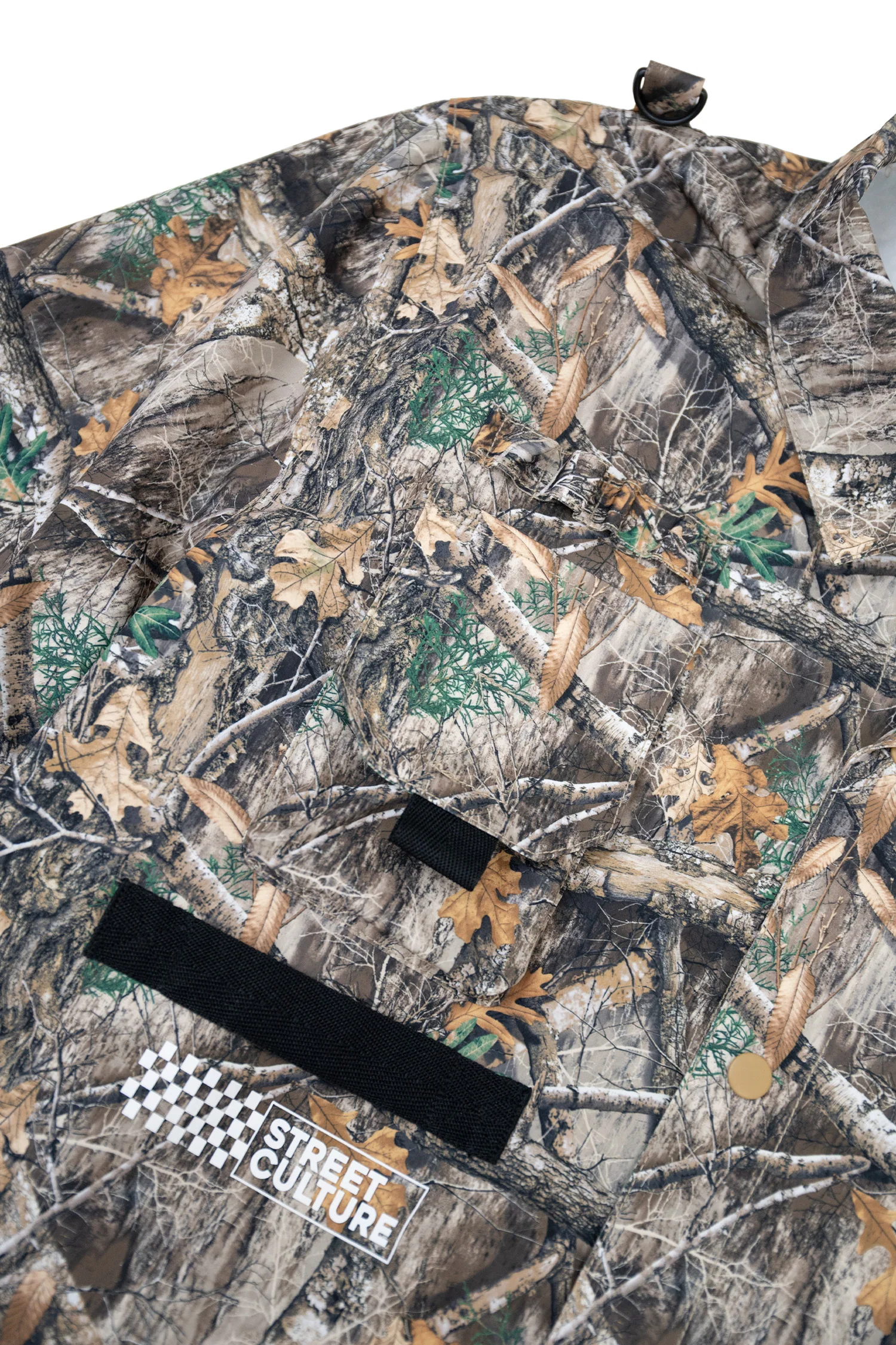 Men's Utility Camo Crop Over Shirt & Shorts Set - Image 5