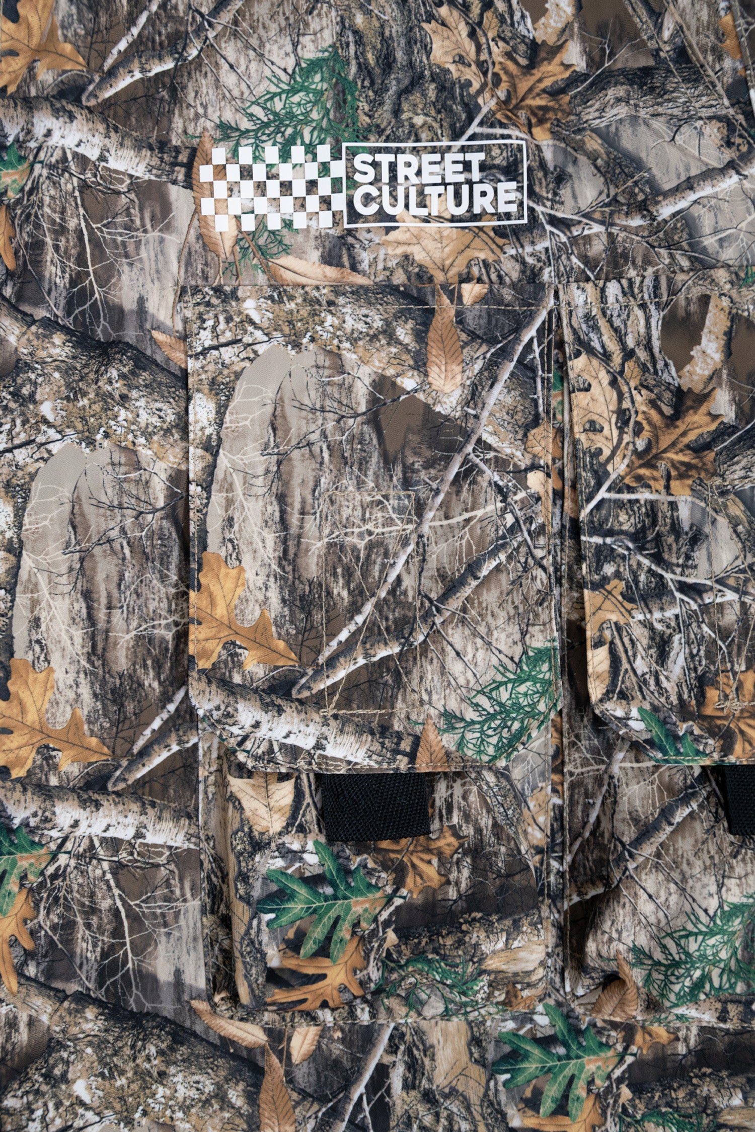 Men's Utility Camo Crop Over Shirt & Shorts Set - Image 6