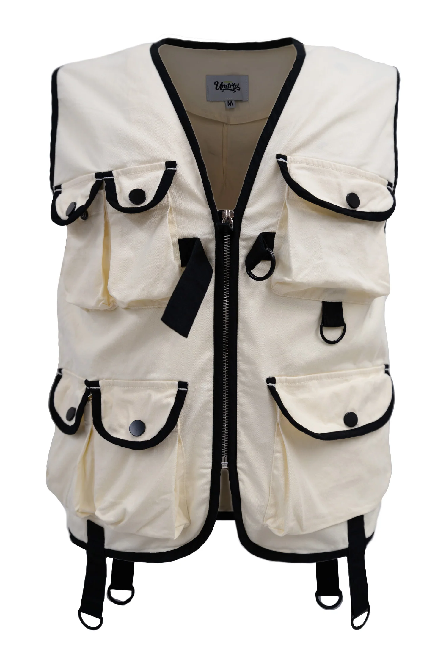 Men's Woven Multi Cargo Pocket Utility Vest - Image 13