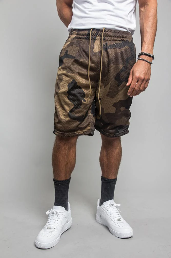 Basic Mesh Basketball Shorts - Image 9