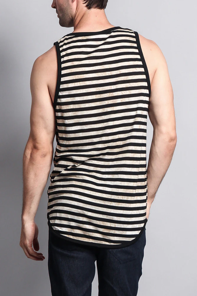 Mineral Wash Stripe Tank-Top - Image 18