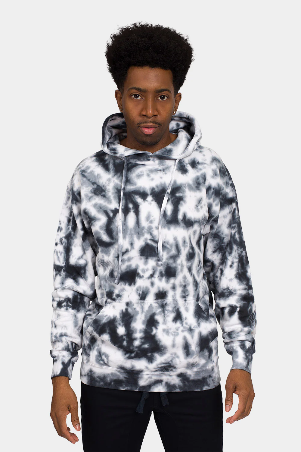 Mineral Wash Tie-Dye Pullover Hoodie - Image 16