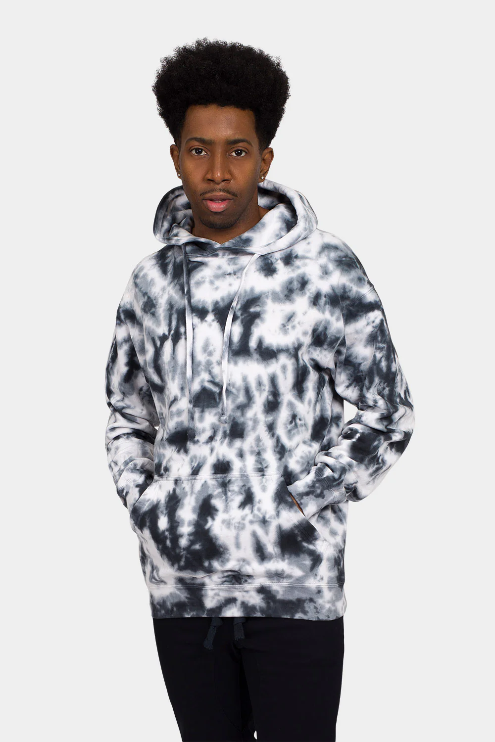 Mineral Wash Tie-Dye Pullover Hoodie - Image 17