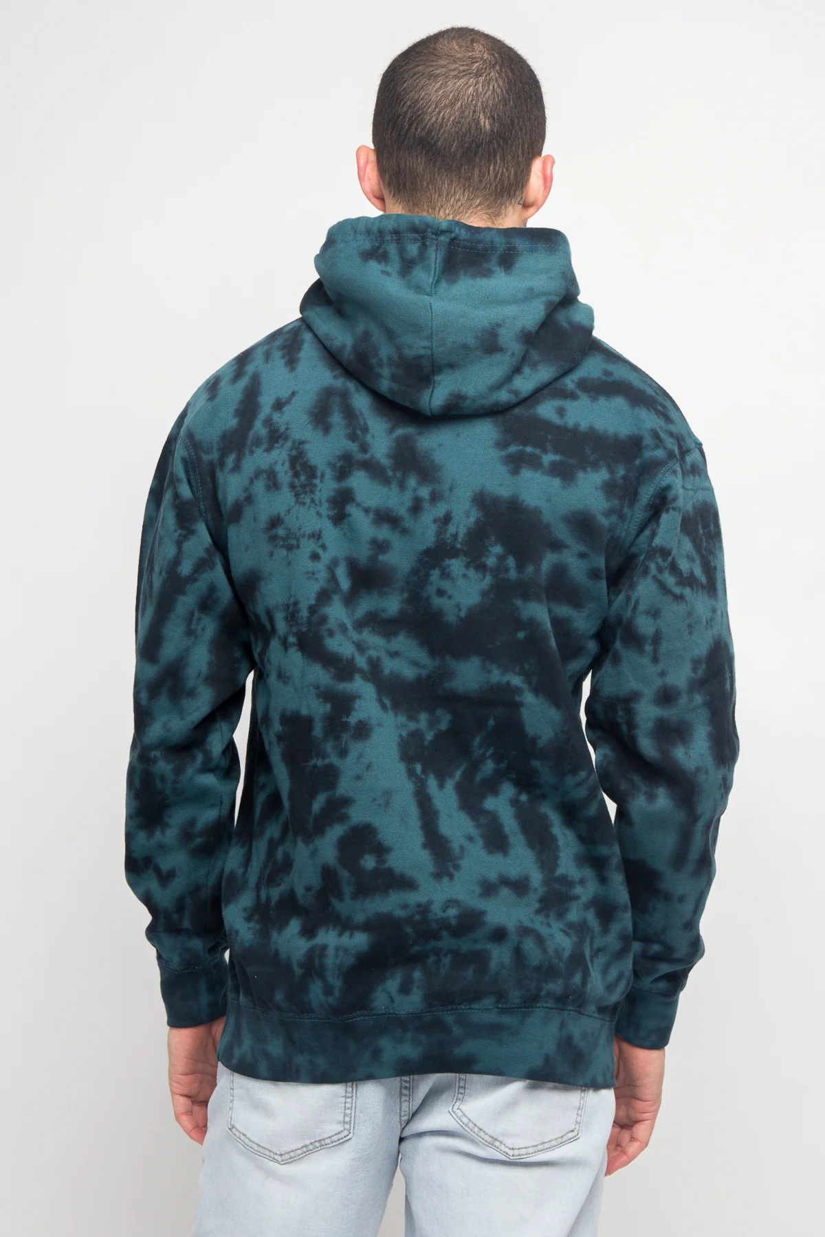 Mineral Wash Tie-Dye Pullover Hoodie - Image 29