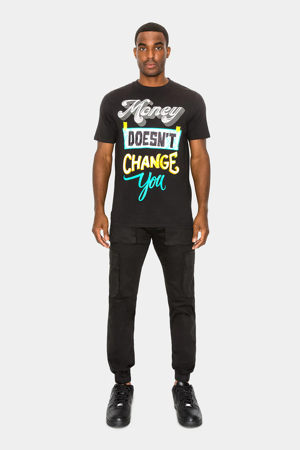 Money Doesn't Change You Graphic T-Shirt - Image 6