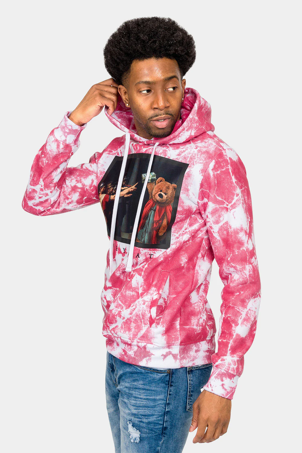 Money Oath Tie Dye Hoodie - Image 7