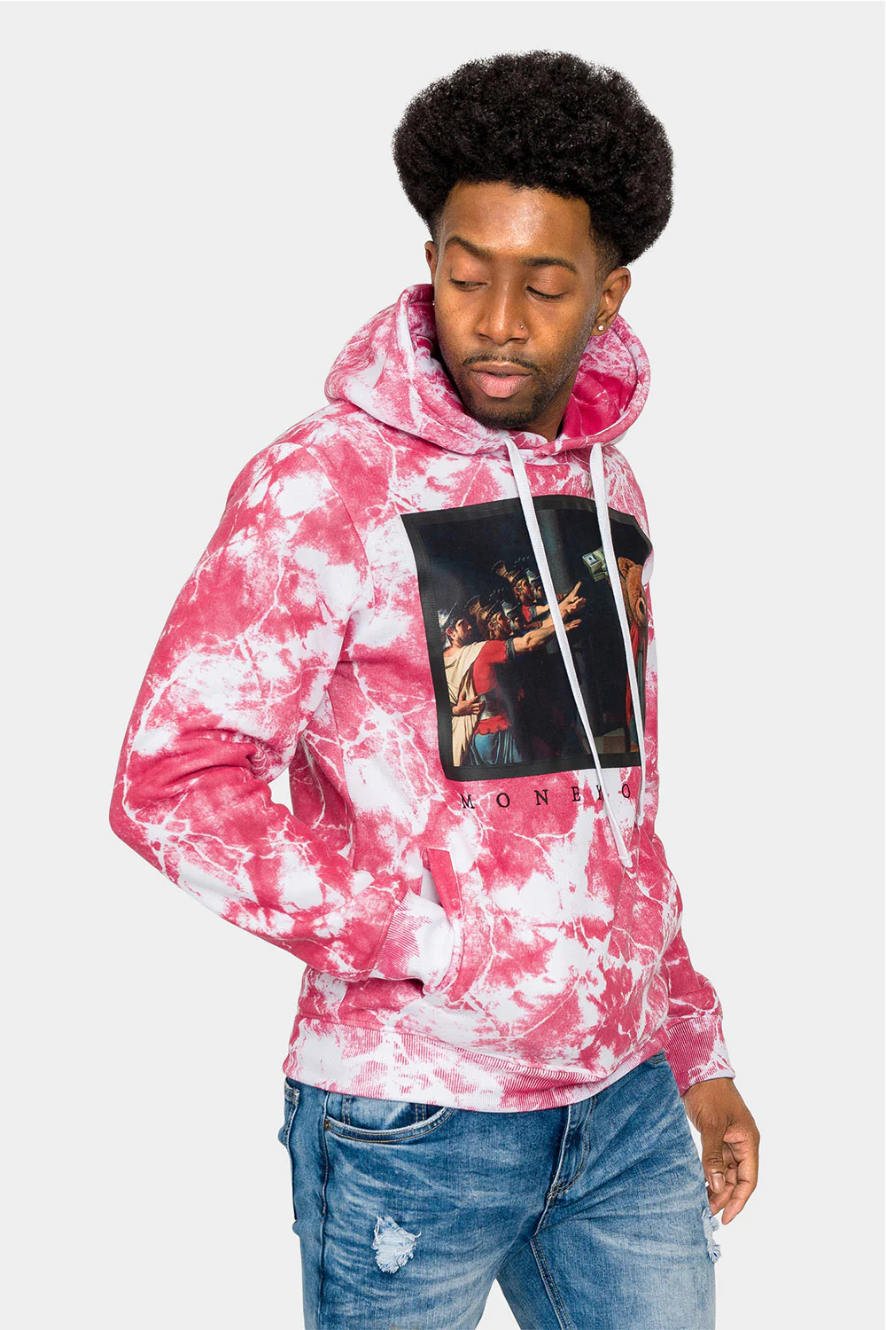Money Oath Tie Dye Hoodie - Image 9