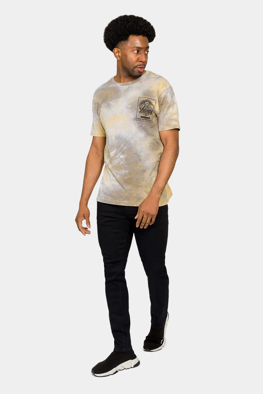 Money Over Everything Tie Dye T-Shirt - Image 10