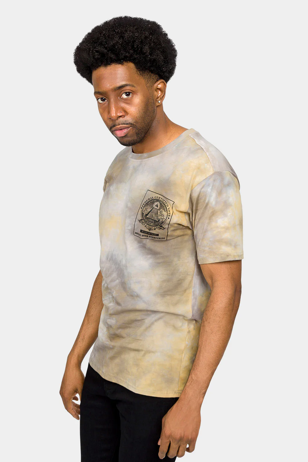 Money Over Everything Tie Dye T-Shirt - Image 7