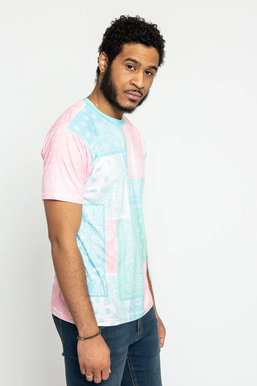 Multi Color Bandana T-Shirt - Image 11