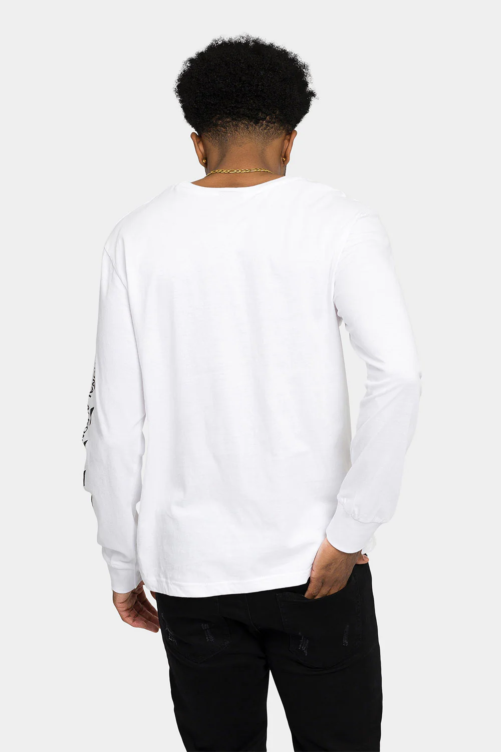 NASA Chenille Patch Long Sleeve T-Shirt - Image 3