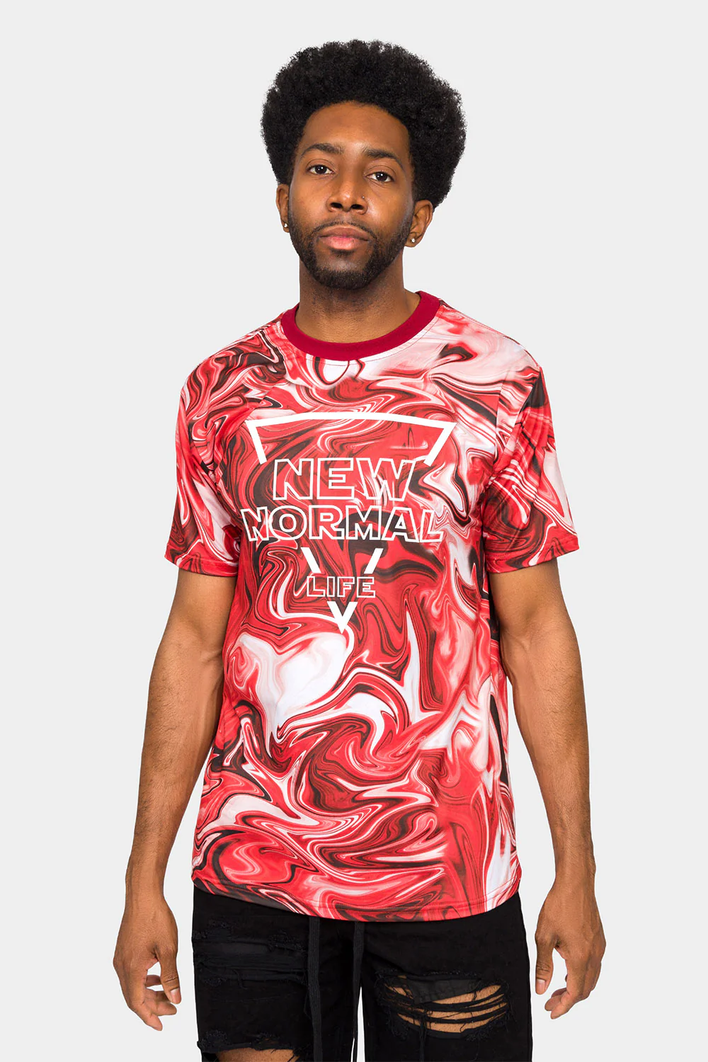 New Normal Marble T-Shirt - Image 11