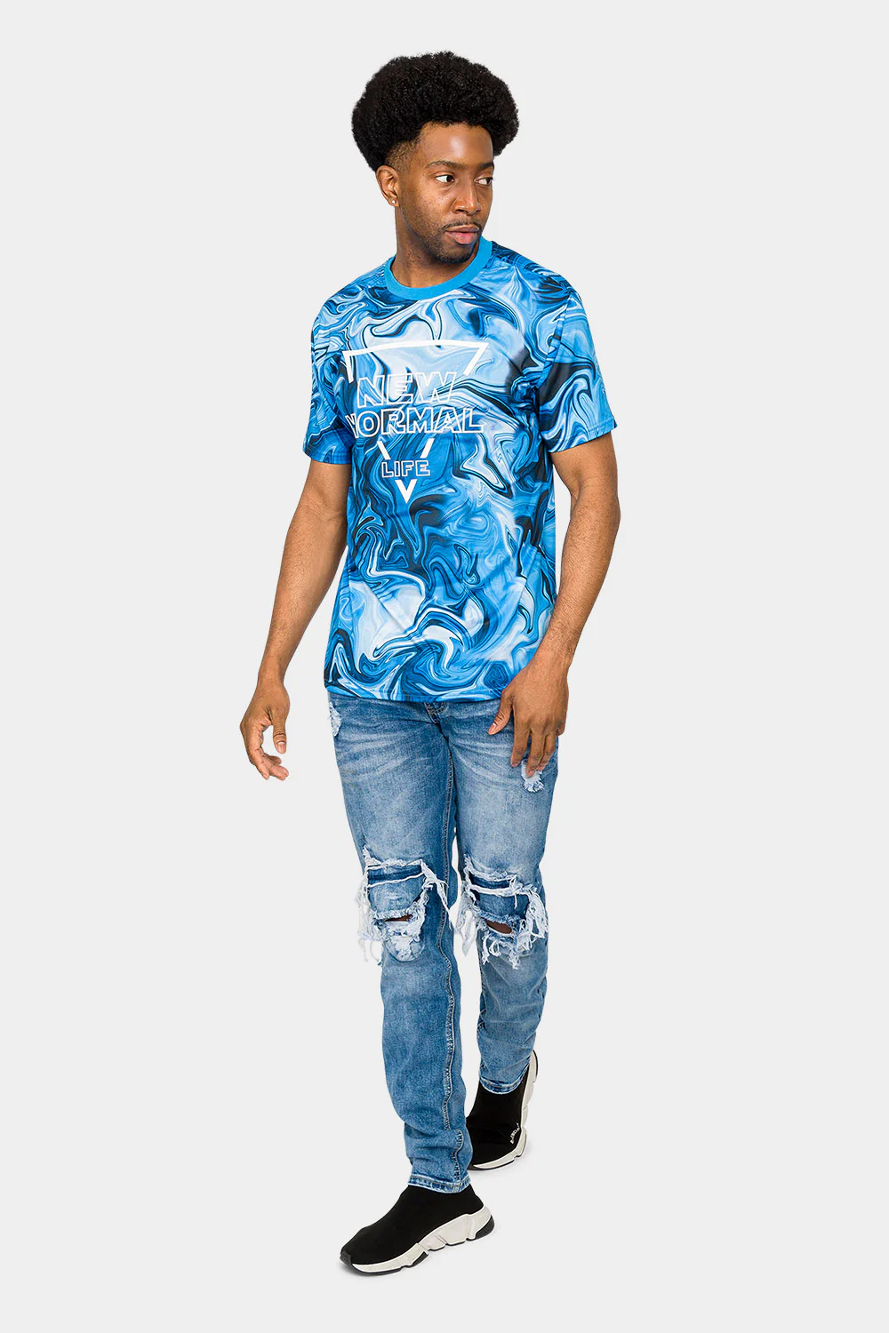 New Normal Marble T-Shirt - Image 5