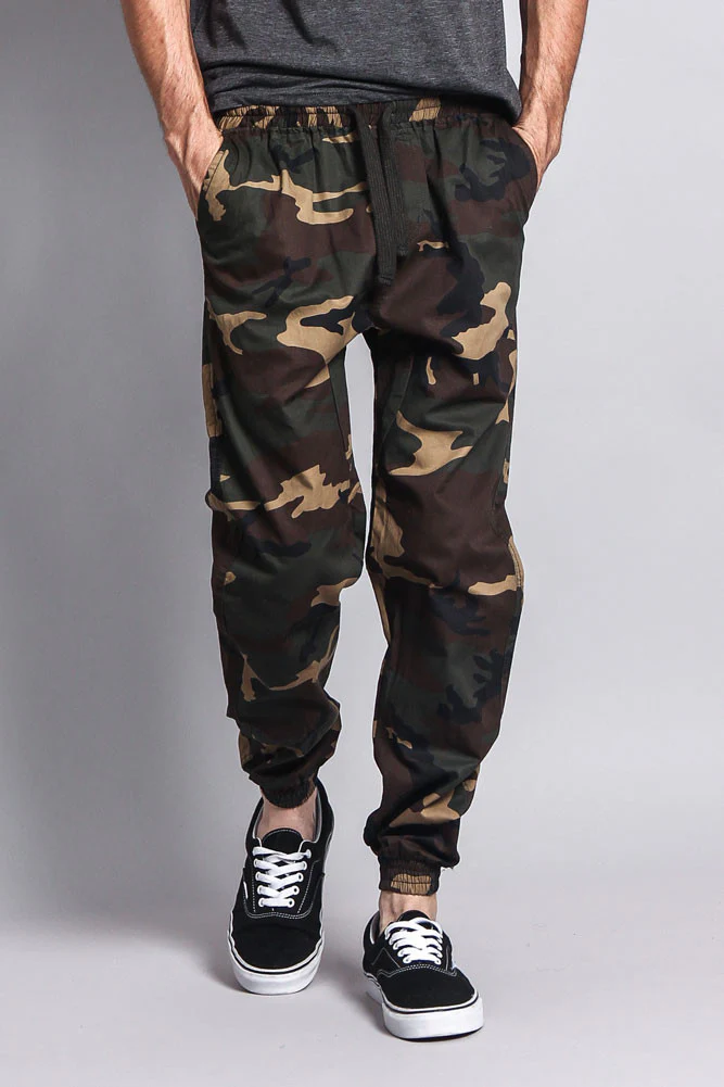 Non-Stretch Twill Jogger Pants - Image 35