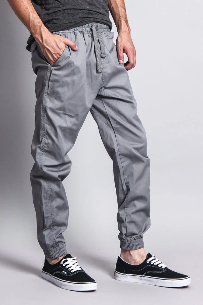 Non-Stretch Twill Jogger Pants - Image 5