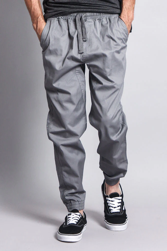 Non-Stretch Twill Jogger Pants - Image 6