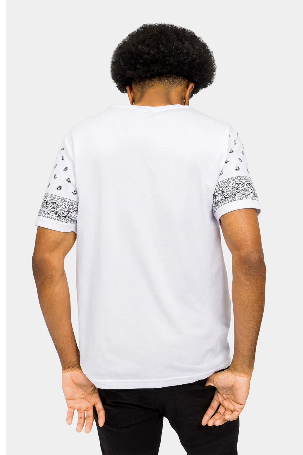 Number 23 Bandana Paisley Print T-Shirt - Image 18