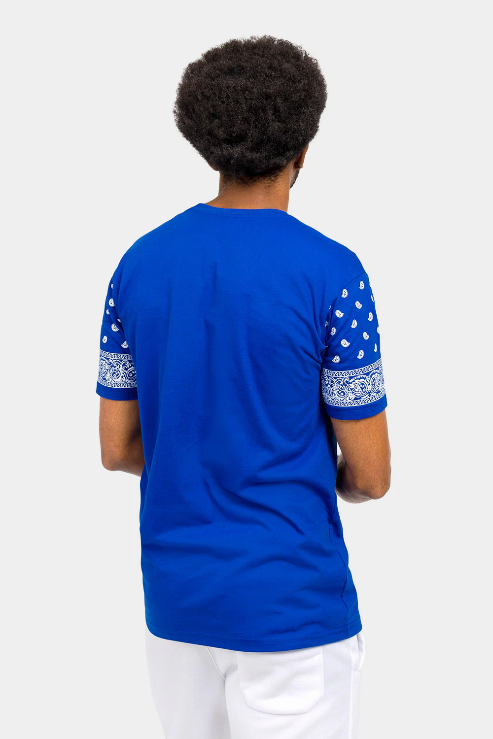 Number 23 Bandana Paisley Print T-Shirt - Image 8