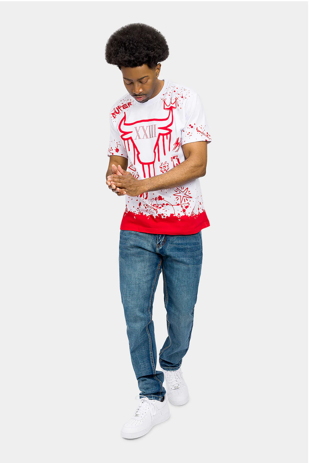 Number 23 Legend Graffiti T-Shirt - Image 10