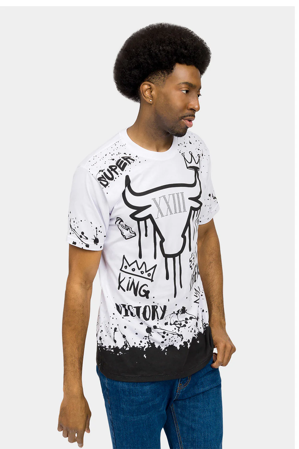 Number 23 Legend Graffiti T-Shirt - Image 14